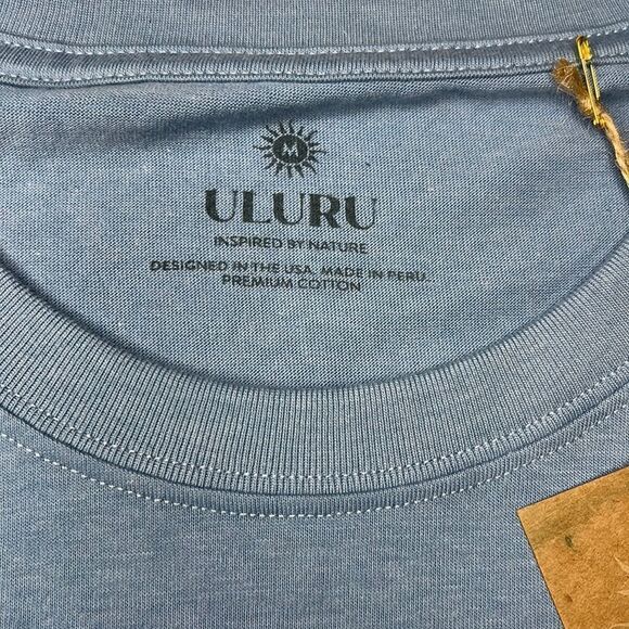 ULURU Men’s Blue Denver Mile High City Long Sleeve T-Shirt Size Medium - Picture 3 of 10